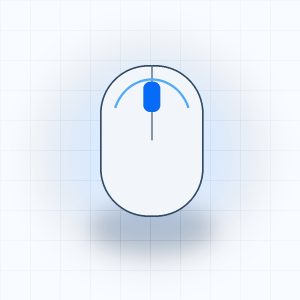 Mouse Inalámbrico Ergonómico 2.4GHz SycStore